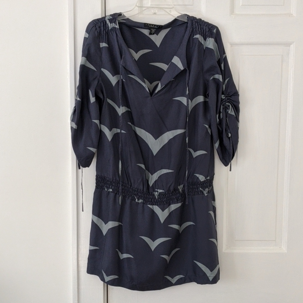 Laundry by Shelli Segal Silk Dress with pockets